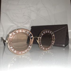 Gucci La’veugle Par Amour Glasses